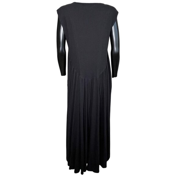 Free People Madelyn Midi Dress Black Sleeveless Small NWOT - Picture 3 of 9